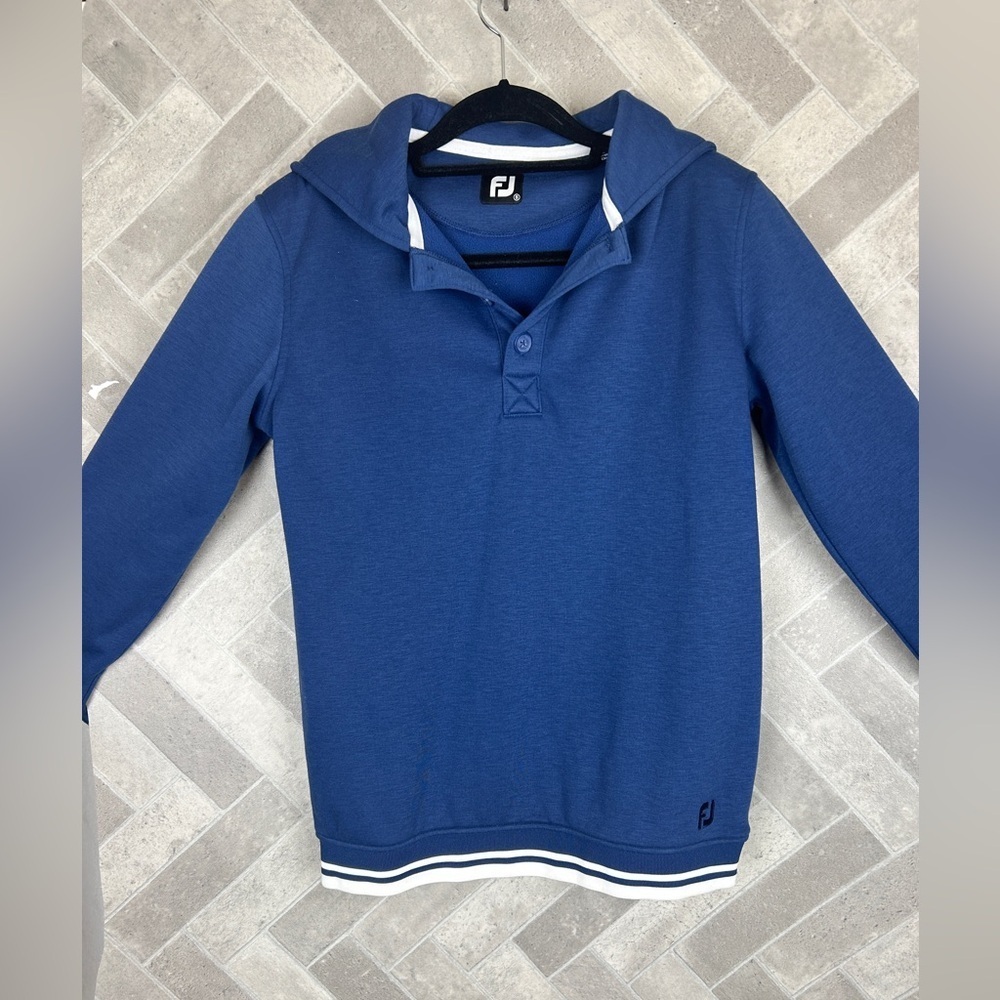 Foot Joy Men Medium fleece backed performance hoodie